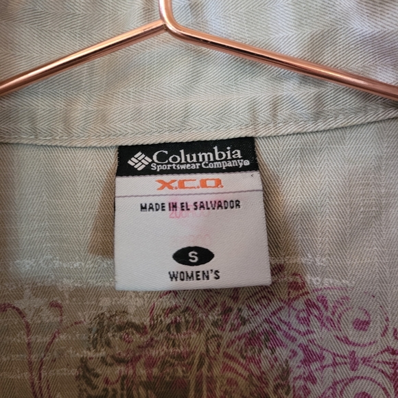 COLUMBIA XCO Snap Button Lightweight Jacket Size S - Picture 4 of 10